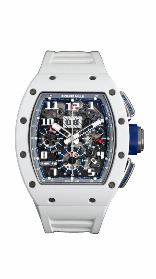 Richard Mille RM011 ‘St.Tropez’ White Ceramic