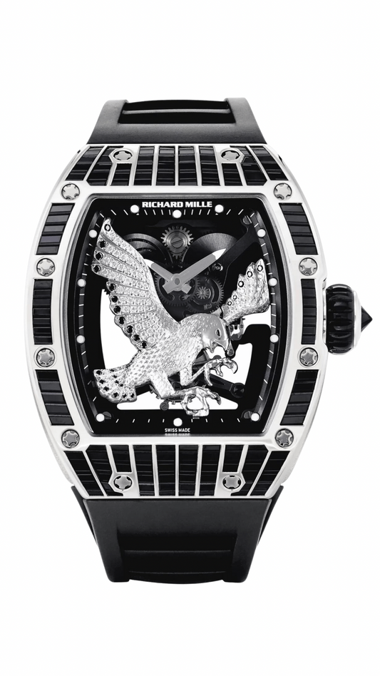 Richard Mille RM57-02 ‘Falcon’ White Gold Sapphire Set Tourbillon