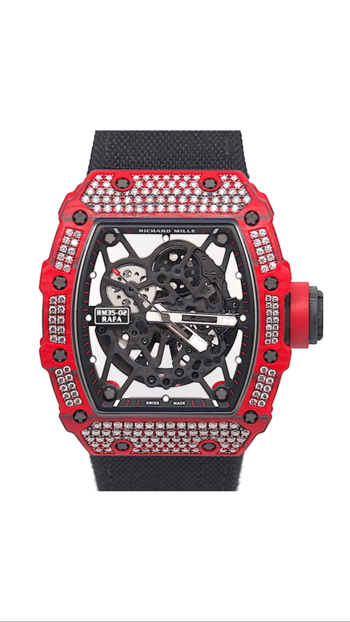 Richard Mille RM35-02 Red TPT Diamonds