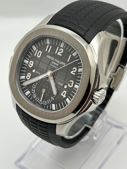 Patek Philippe Aquanaut 5164A-001 Tiffany & Co. 'Travel Time'