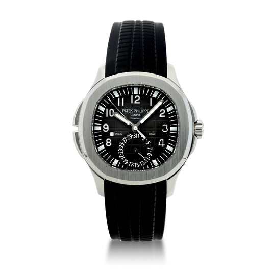 Patek Philippe Aquanaut 5164A-001 Tiffany & Co. 'Travel Time'