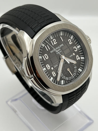 Patek Philippe Aquanaut 5164A-001 Tiffany & Co. 'Travel Time'