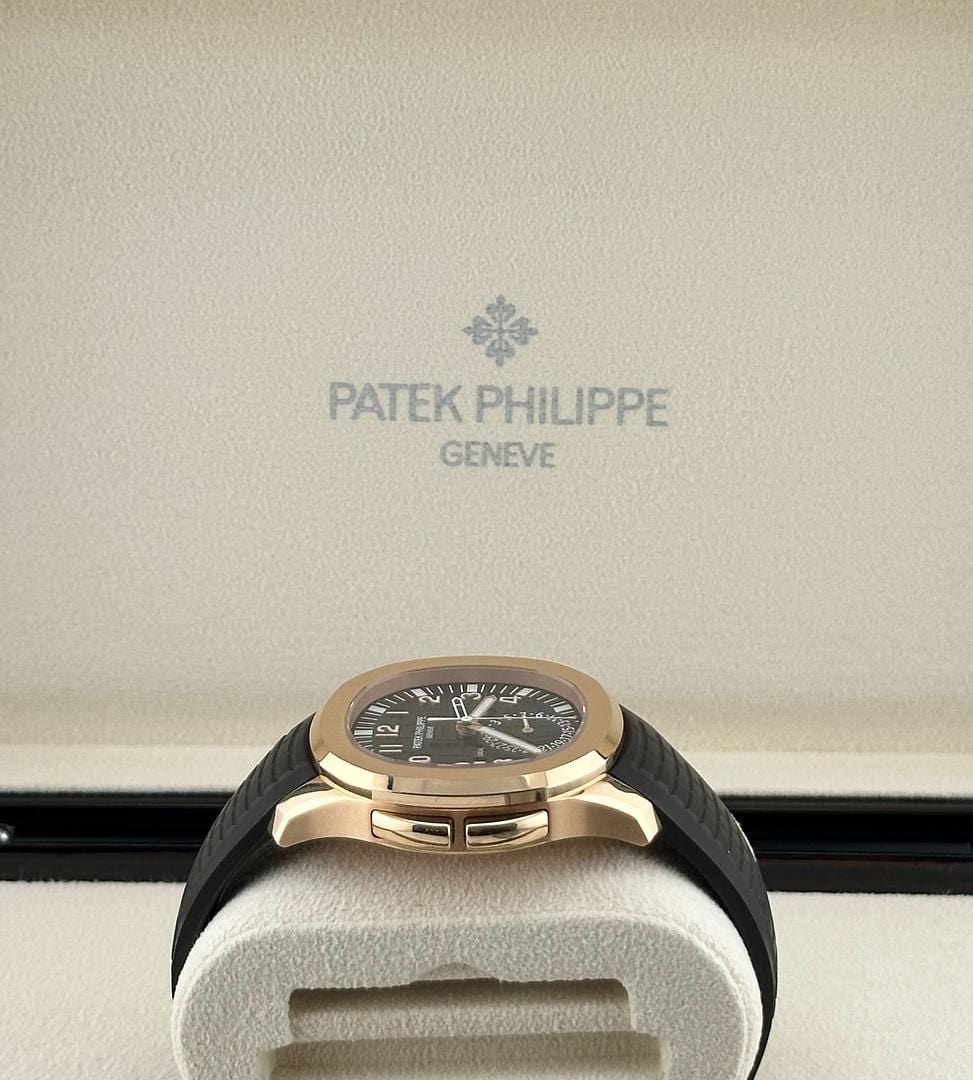 Patek Philippe Aquanaut 5164R-001 'Travel Time' Brown Dial Rose Gold