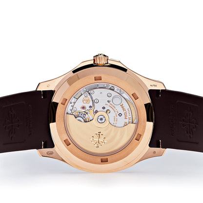 Patek Philippe Aquanaut 5167R-001 Rose Gold Brown Dial (2012)