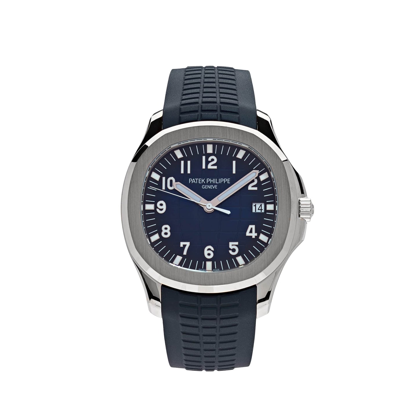 Patek Philippe Aquanaut 5168G-001 White Gold Blue Dial (2019)