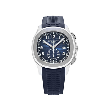 Patek Philippe Aquanaut 5968G-001 White Gold Blue Dial (2024) Uncut Strap